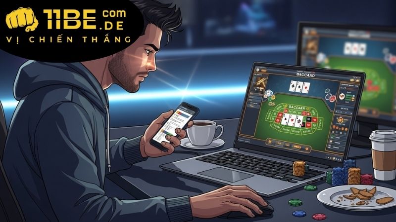 Trải nghiệm Baccarat sống động 11BET