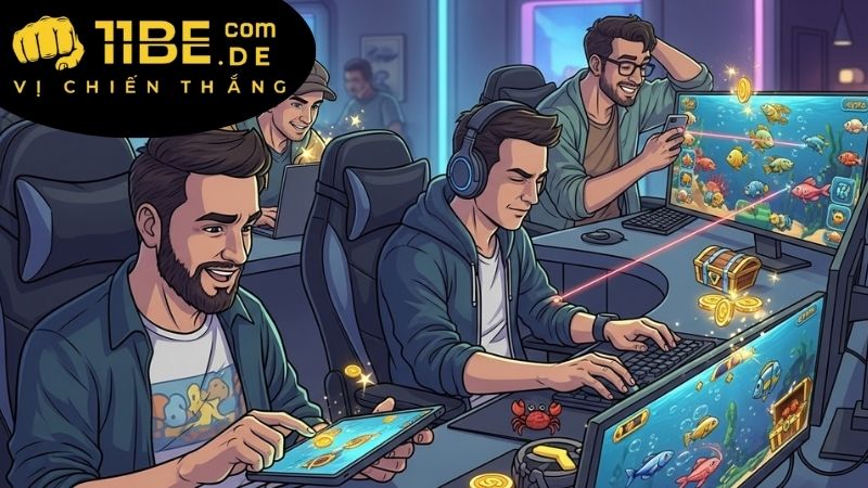 Cách tạo phòng chơi bắn cá chung với bạn bè tại 11BET