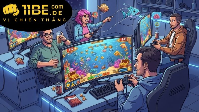 Mẹo phối hợp hiệu quả khi chơi bắn cá với bạn bè 11BET