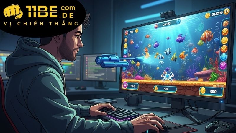 Tính năng hấp dẫn trong game bắn cá vui vẻ 11BET