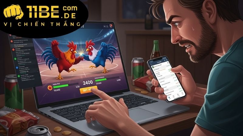 Các loại cược phổ biến trong đá gà 11BET