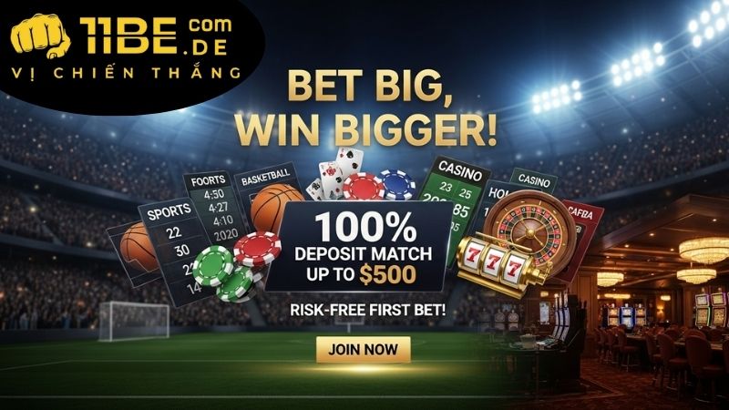Khuyến mãi hấp dẫn 11BET theo từng chuyên mục trò chơi