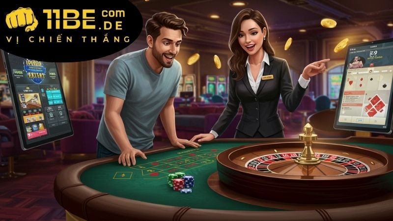 Trải nghiệm live dealer casino 11BET có gì đặc biệt?