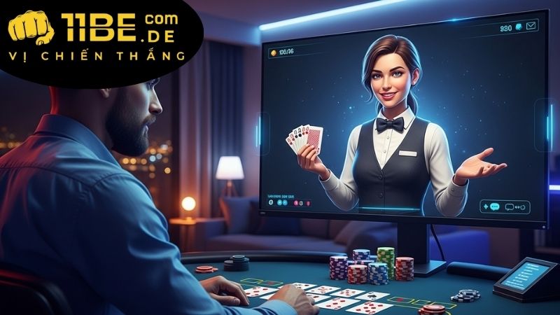 Các trò chơi nổi bật tại live dealer casino 11BET