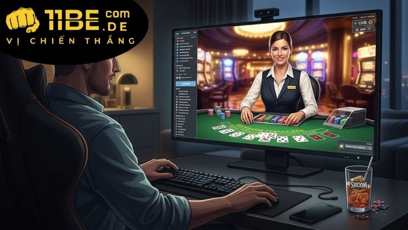 Lợi ích khi chơi live dealer casino 11BET