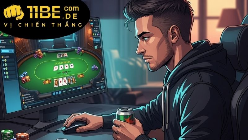Poker trực tuyến 11BET – Game trí tuệ của cao thủ